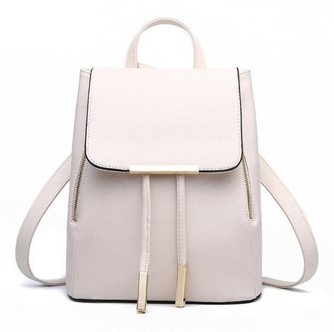 Vogue Star Fashion women backpack  school backpacks for teenage girls women leather backpack school bags mochila LS135