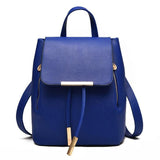 Vogue Star Fashion women backpack  school backpacks for teenage girls women leather backpack school bags mochila LS135