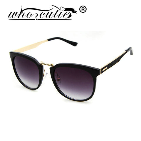 WHO CUTIE Man Sunglasses Brand 2015 Riund Sun Glasses Gafas De Sol Deportivas Metal Eyeglass