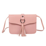 Mini PU Tassels Shoulder Crossbody Bag Female Leisure Women Leather Handbag Women Messenger Bags  Bag Sac a main Bolsos Mujer