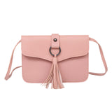 Mini PU Tassels Shoulder Crossbody Bag Female Leisure Women Leather Handbag Women Messenger Bags  Bag Sac a main Bolsos Mujer