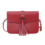 Mini PU Tassels Shoulder Crossbody Bag Female Leisure Women Leather Handbag Women Messenger Bags  Bag Sac a main Bolsos Mujer