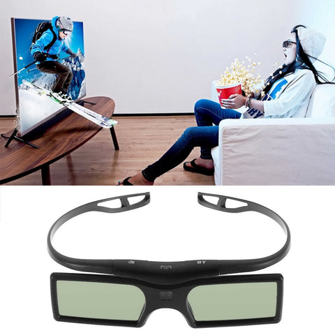 2017 New Arrival Bluetooth 3D Shutter Active Glasses  for 3D for Samsung for LG TV HDTV Blue-ray Player Wholesale Drop Shipping