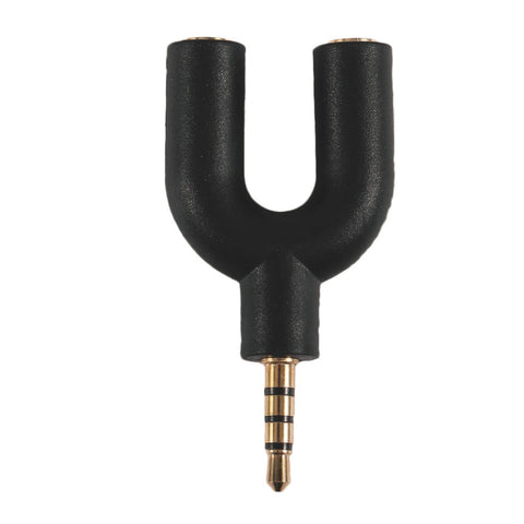 3.5mm Jack Audio Microphone Headset Adapter Mini Connector Male to Double Female Connect For Laptop Mobile Phone Drop Shipping