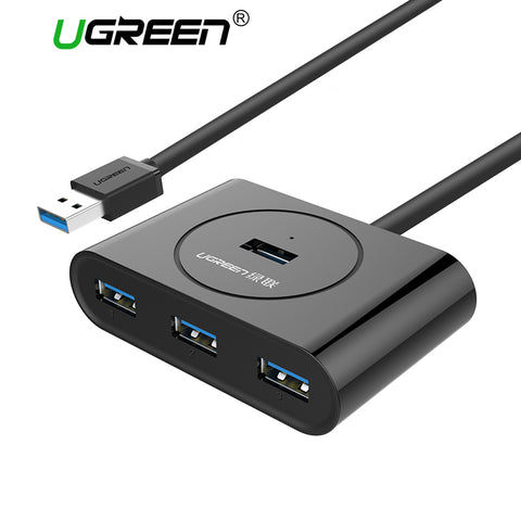 Ugreen USB 3.0 HUB Super Speed External 4 Port Usb Splitter with Micro Usb Interface for Macbook Air Laptop PC Computer Usb Hubs