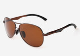DRESSUUP 2016 Polarized Mental Frame Sunglasses Men Brand Pilot Sun Glasses For Mens UV400 Oculos De Sol Masculino Gafas Hombre
