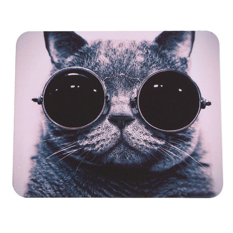 Cat Picture Anti-Slip Laptop PC Mice Pad Mat Mousepad For Optical Laser Mouse Wholesale Drop Shipping