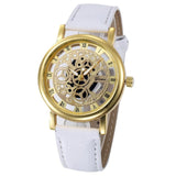 2017 Fashion Hollow Quartz Watch Luxury	Brand Genvivia Analog Stainless Steel reloj hombre Wrist Watches