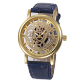 2017 Fashion Hollow Quartz Watch Luxury	Brand Genvivia Analog Stainless Steel reloj hombre Wrist Watches