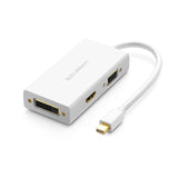 Ugreen Thunderbolt Mini Displayport DP to HDMI VGA DVI Adapter Converter Cable For Apple MacBook Air Pro Mini DP to HDMI VGA DVI