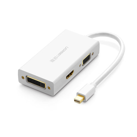 Ugreen Thunderbolt Mini Displayport DP to HDMI VGA DVI Adapter Converter Cable For Apple MacBook Air Pro Mini DP to HDMI VGA DVI
