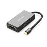 Ugreen Thunderbolt Mini Displayport DP to HDMI VGA DVI Adapter Converter Cable For Apple MacBook Air Pro Mini DP to HDMI VGA DVI