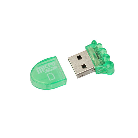 2017 Free Shipping  sd card reader High Speed Mini USB 2.0 Micro SD TF T-Flash Memory Card Reader Adapter