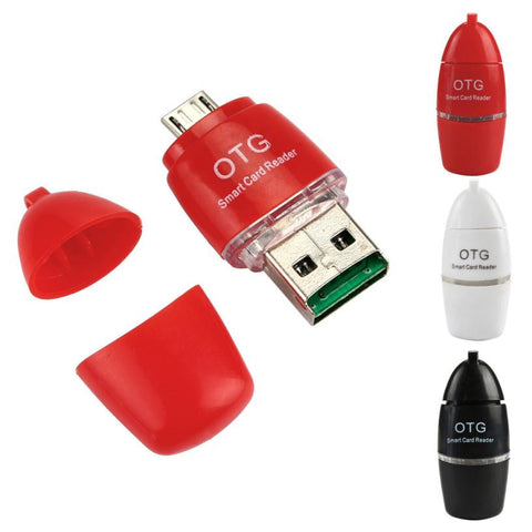 2017  Memory stick pro duo OTG Micro USB To USB 2.0 Micro TF Card Reader Adapter For Android Phone Table#20