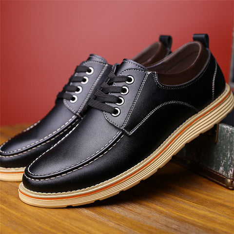 Merkmak 2016 British Style Men Shoes Fashion Height increased Casual Ankle Flats Shoes Brand Name Spring Autumn Zapato Hombres