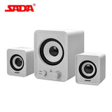 SADA  3D Surround Subwoofer Stereo Bass USB PC Speaker Computer Smart Phone Speakers for Laptop Notebook