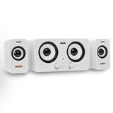 SADA Stereo Combination Speaker Wired Subwoofer For Laptop Desktop Computer Portable USB Speaker Loudspeaker Volume Control