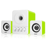 SADA  Wired Combination Speaker for Laptop Desktop Computer Mobile Phone Notebook USB2.1 Bass Cannon Speakers