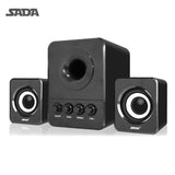 SADA D-203 Wired Mini Portable Combination Speaker For Laptop Desktop Computer