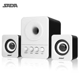 SADA D-203 Wired Mini Portable Combination Speaker For Laptop Desktop Computer