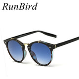 2017 Summer New Round Sunglasses Women Brand Designer Mirror Lens Sun Glasses Oculos De Sol Feminino Gafas De Sol Hombre R025