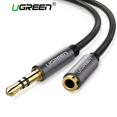 Ugreen Jack 3.5mm Audio Extension Cable Male to Female Aux Cable 1m 2m 3m 5m  Headphone Extension Cable for Computer MobilePhone