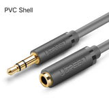 Ugreen Jack 3.5mm Audio Extension Cable Male to Female Aux Cable 1m 2m 3m 5m  Headphone Extension Cable for Computer MobilePhone
