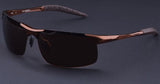 RunBird Aluminum Magnesium Polarized Sunglasses Men Brand Designer Fashion Eyes Protect Sun Glasses Gafas De Sol Hombre R562