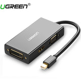Ugreen Thunderbolt Mini Displayport DP to HDMI VGA DVI Adapter Converter Cable For Apple MacBook Air Pro Mini DP to HDMI VGA DVI